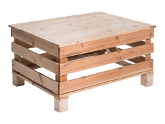 Location de mobilier : location table basse GAVRINIS