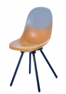 BELON 1 - orange et gris : chaise en location