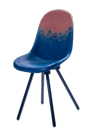 BELON 12 - bleu et orange : chaise en location