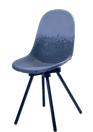 BELON 13 - bleu et bleu : chaise en location
