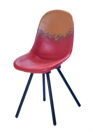 BELON 2 - rouge et orange : chaise en location