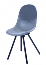 BELON 3 - gris et bleu : chaise en location