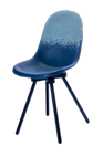 BELON 4 - bleu et bleu : chaise en location