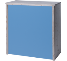 Location de mobilier : location comptoir LORMEL ossature bois