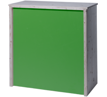 Location de mobilier : location comptoir LORMEL ossature bois