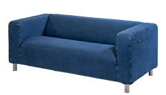 Location de mobilier : location canapé MOULLEAU tissu