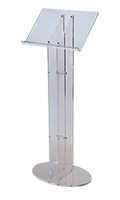 Location de mobilier : location pupitre orateur PUPITRE TRANSPARENT